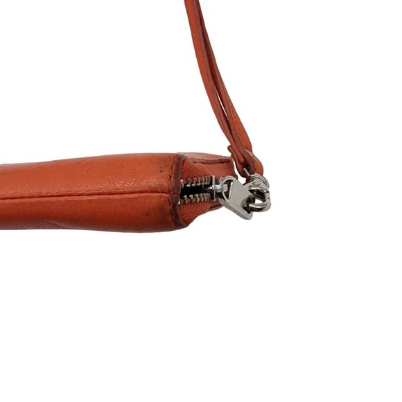 #40. Fossil Orange wristlet wallet - Picture 3 of 6